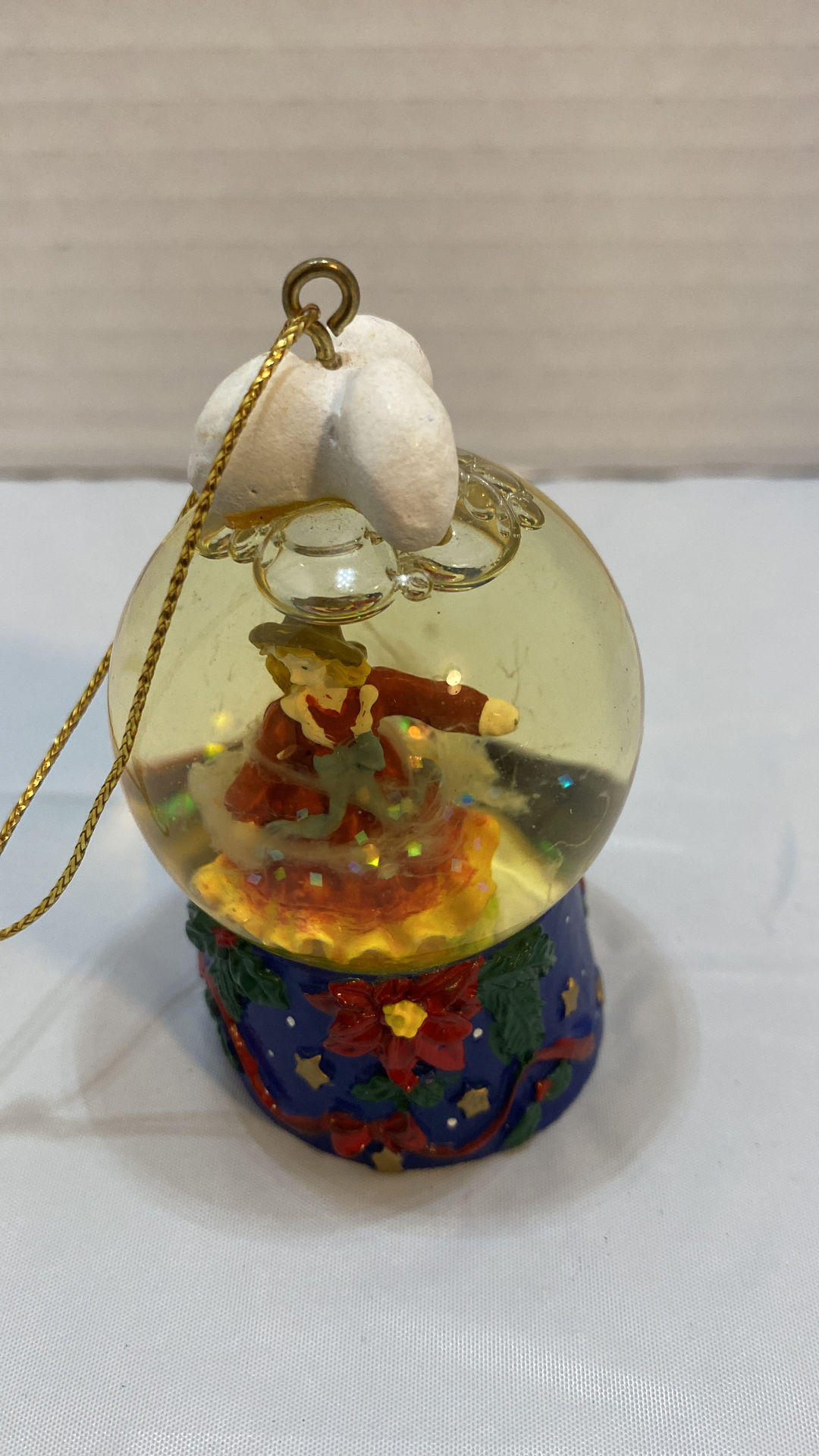 Christmas Snow Globe Ornament