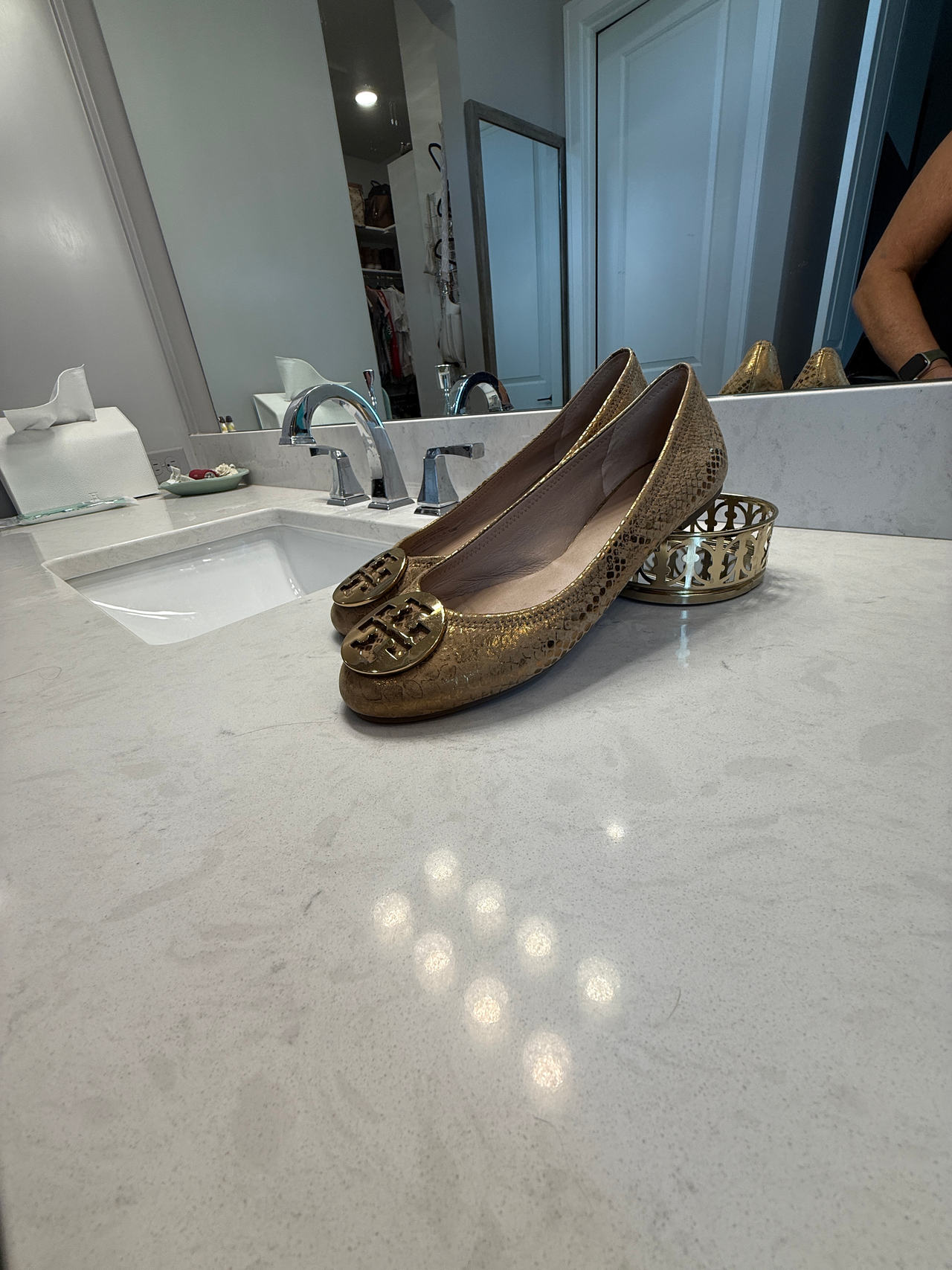 Tory Burch Minnie Travel Ballet Flat
