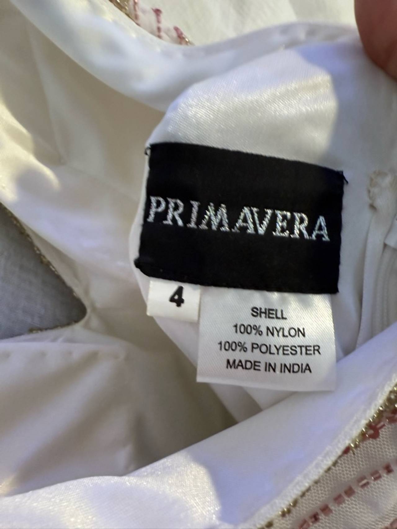 Primavera Couture Iridescent Sequin Prom Dress