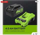 Greenworks 24V 13" Brushless Push Mower - Image 7