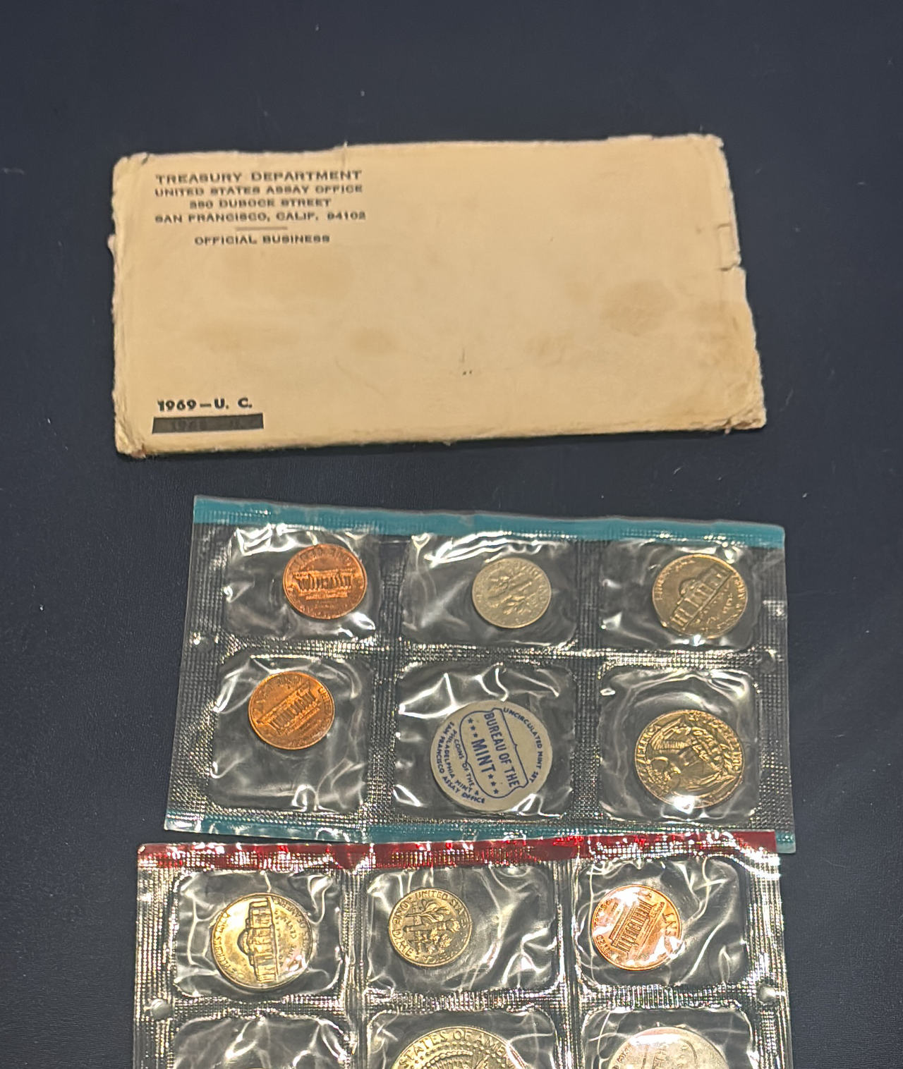 1969 United States Uncirculated Mint Set