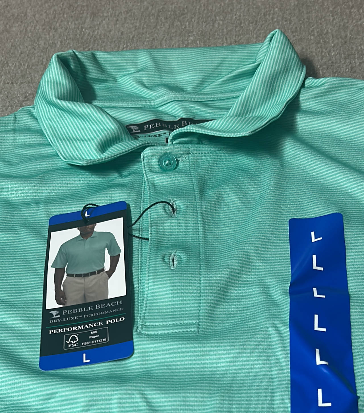Pebble Beach Dry-Luxe Performance Polo