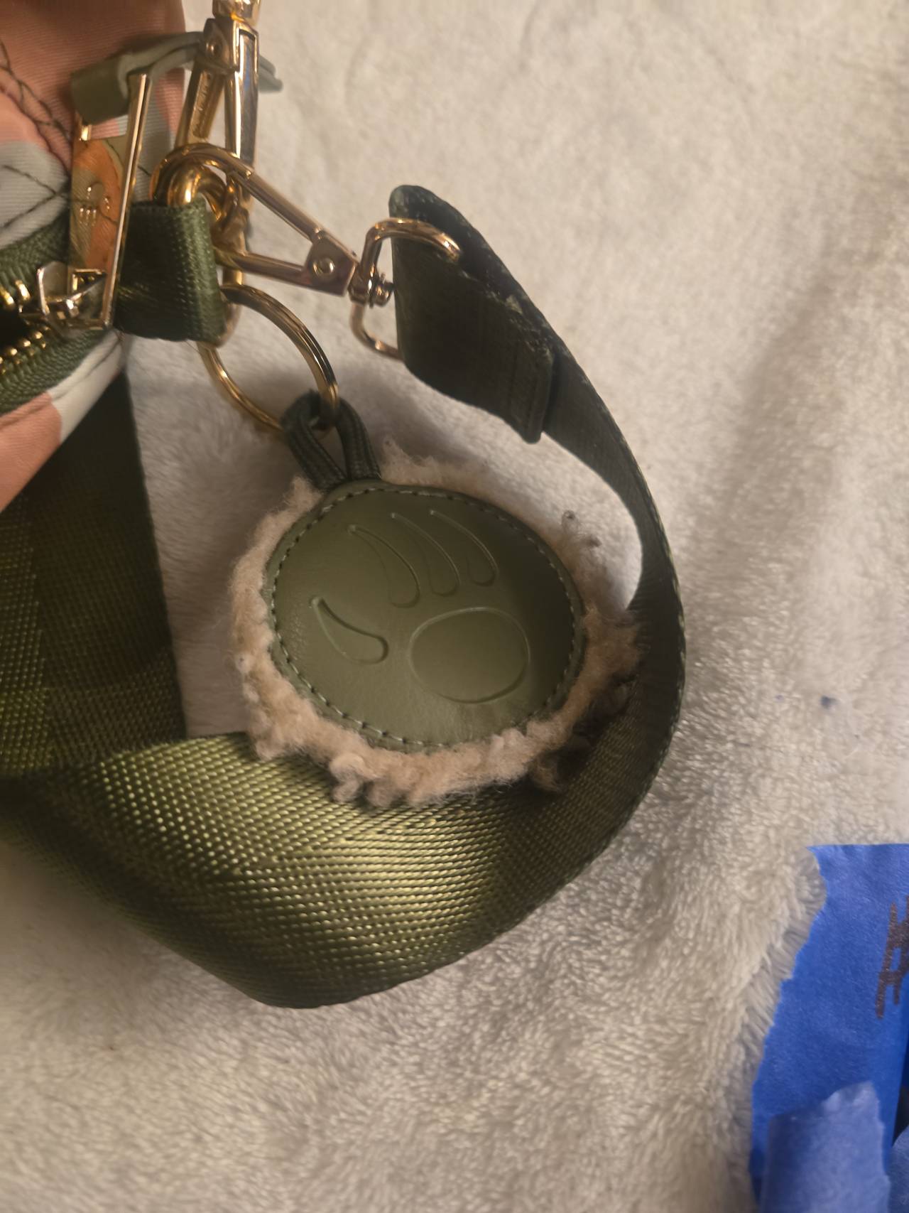 Bearpaw Quilted Camo Crossbody Bag