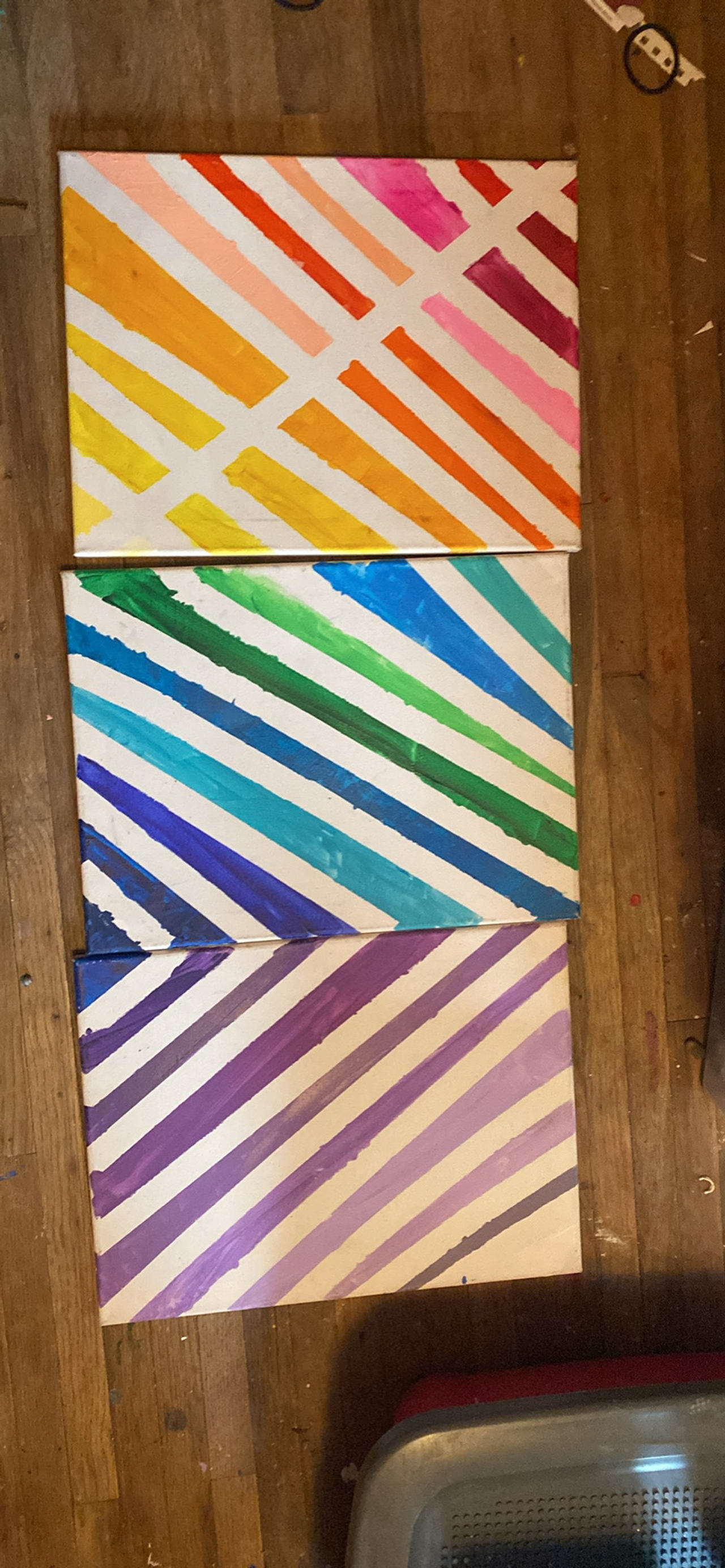 Abstract Geometric Canvas Art Set
