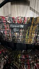 Forever 21 Abstract Print Smocked Top Size Medium - Image 2