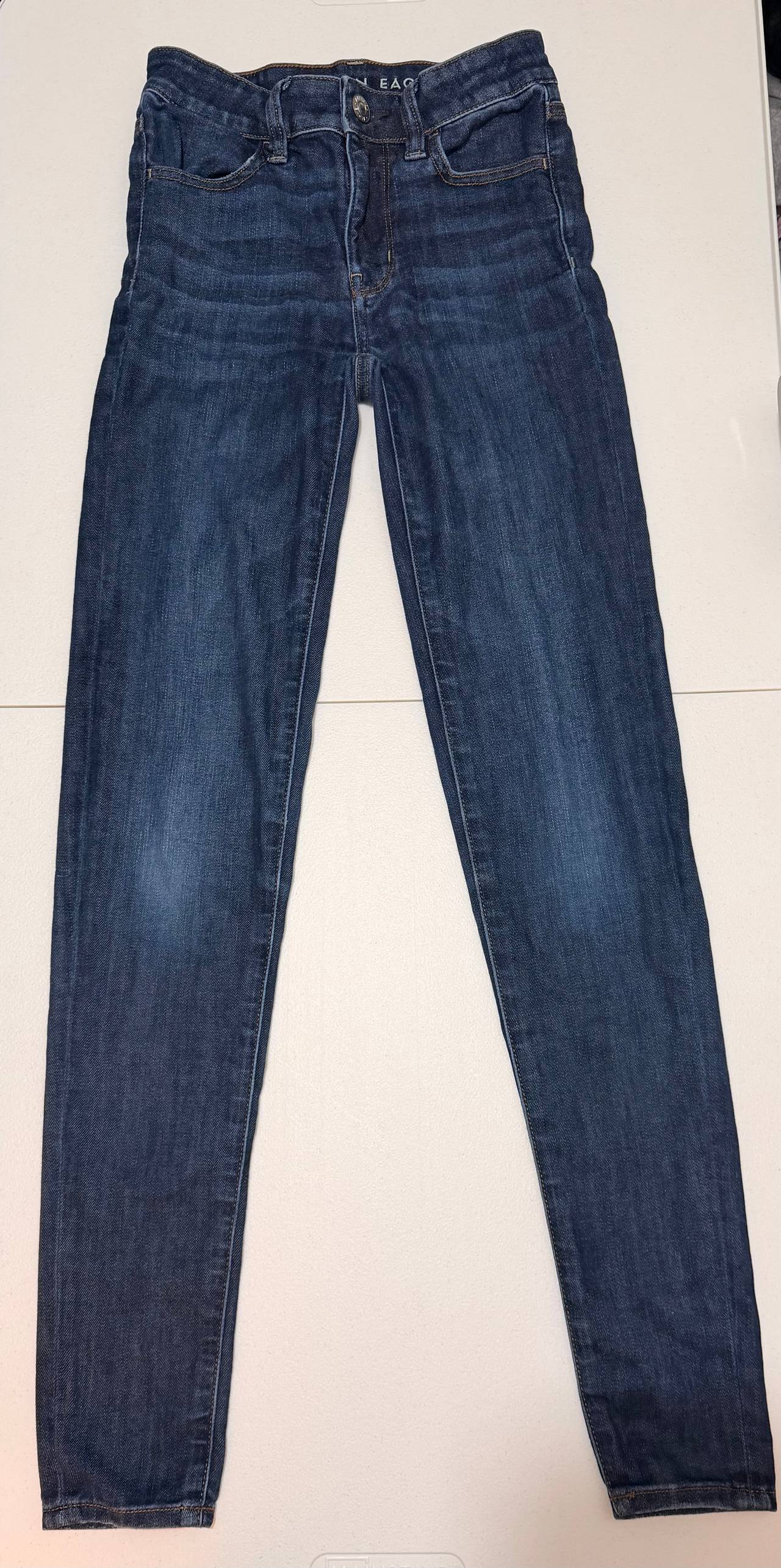 American Eagle Ne(x)t Level Skinny Jeans, Size 0