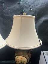 Vintage Hand-Painted Ceramic Table Lamps (Pair) - Image 6