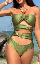 Miss Mosa by Akanksha Cut-Out One Piece Swimsuit - Image 7