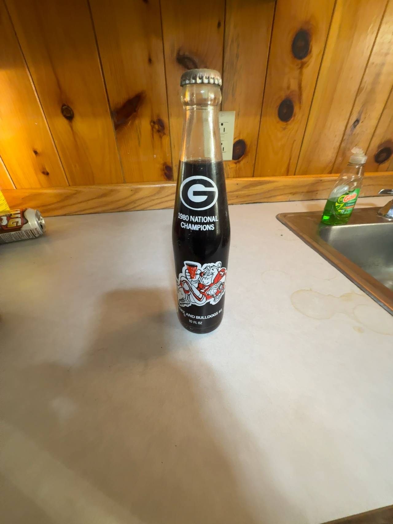 Coca-Cola 1980 Georgia Bulldogs Commemorative 10‑oz Bottle