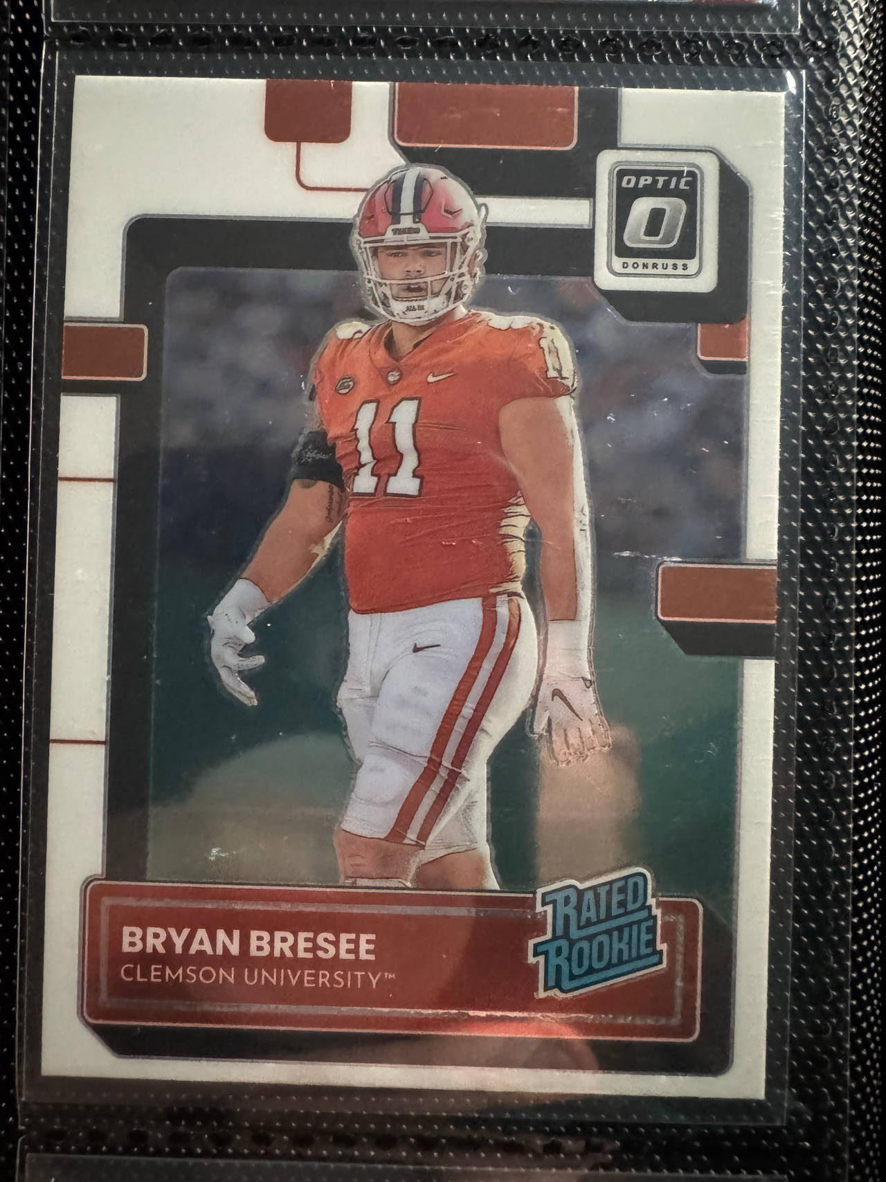 Bryan Bresee  Donruss Optic Rated Rookie Football Card 