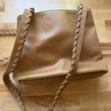 Mudd Tan Braided Trim Crossbody Bag - Image 2