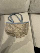 Coach Gallery Signature Tote Bag Silver Gray - Image 1