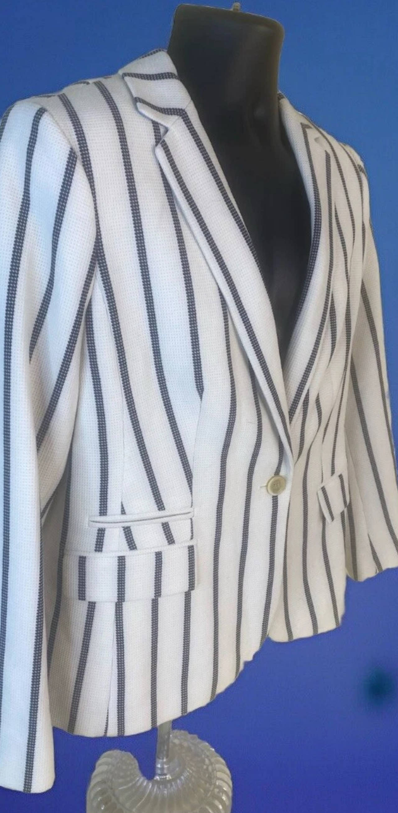 Women's Striped Blazer