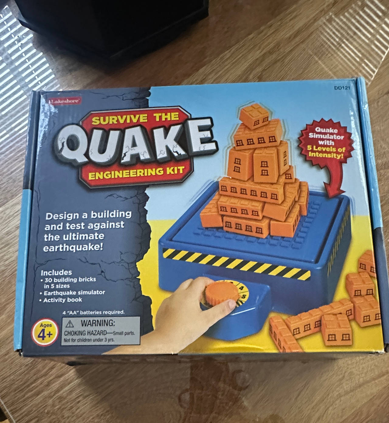 Lakeshore Survive the Quake Engineering Kit