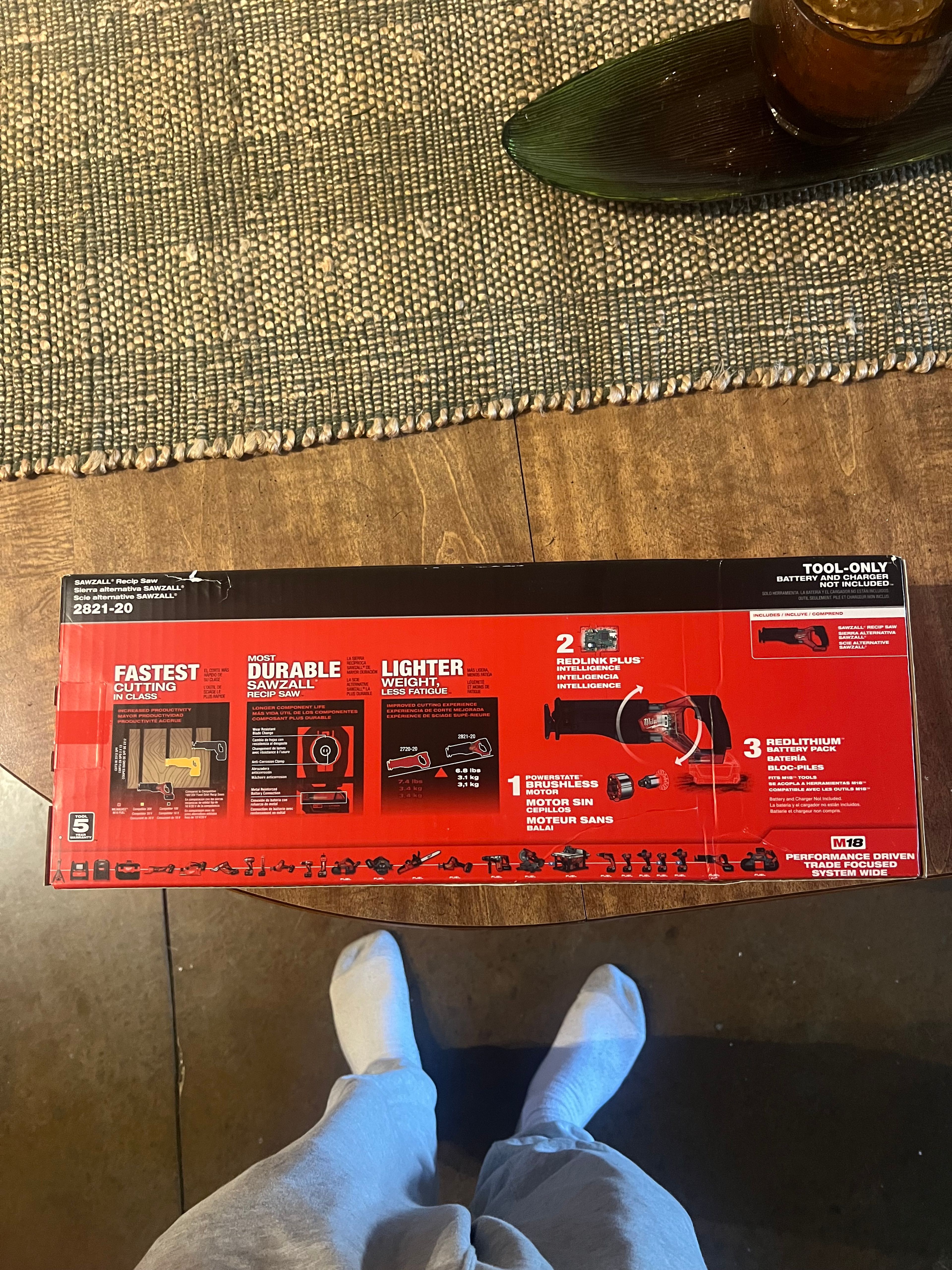 Milwaukee M18 Fuel Sawzall Reciprocating Saw 2821-20 - Image 2