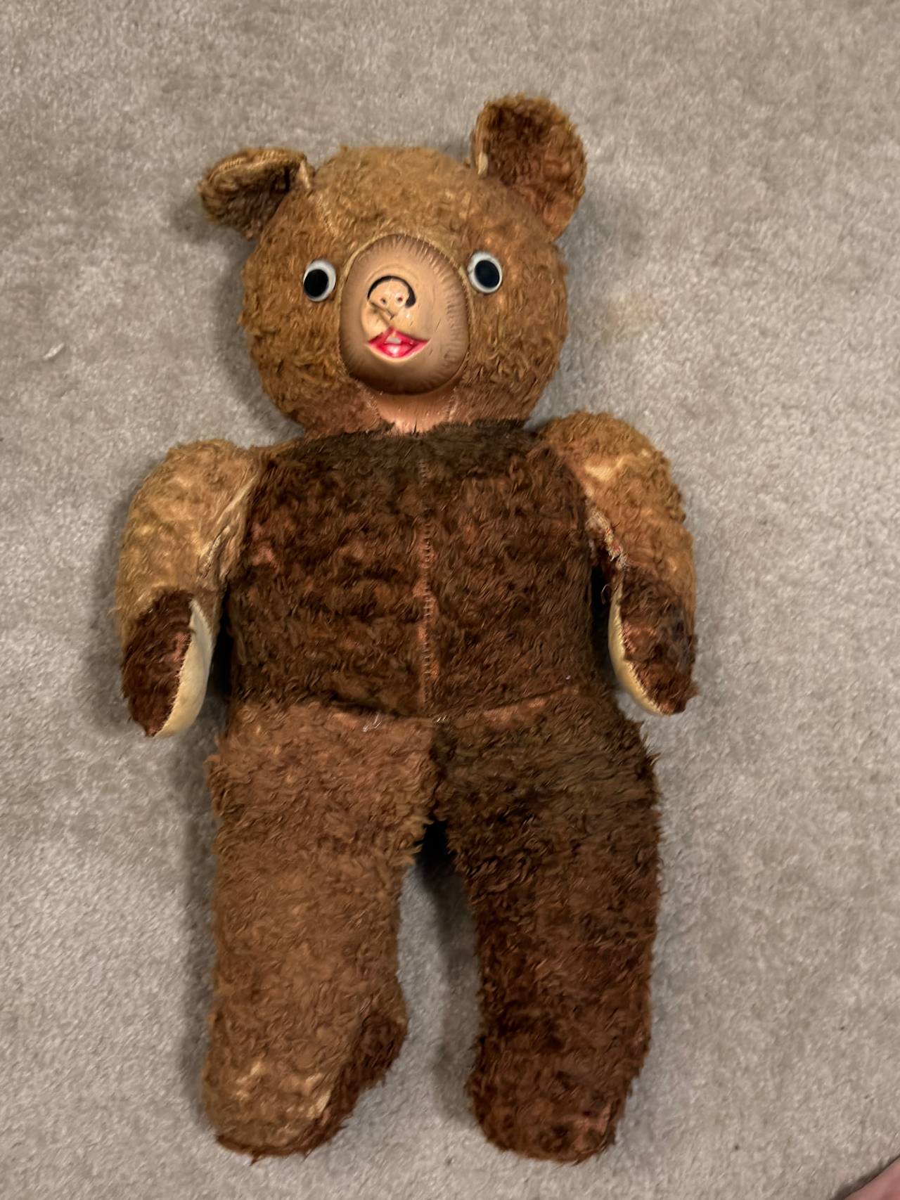 Rushton Rubber Face Teddy Bear