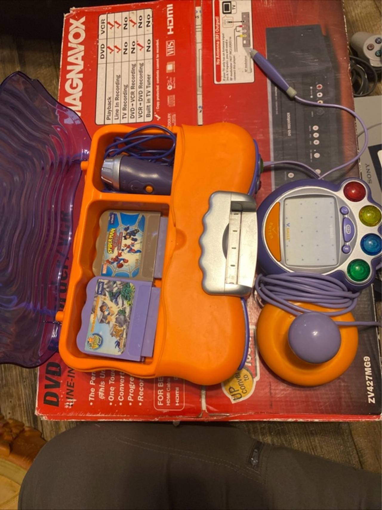 VTech V.Smile TV Learning System Console with Controllers