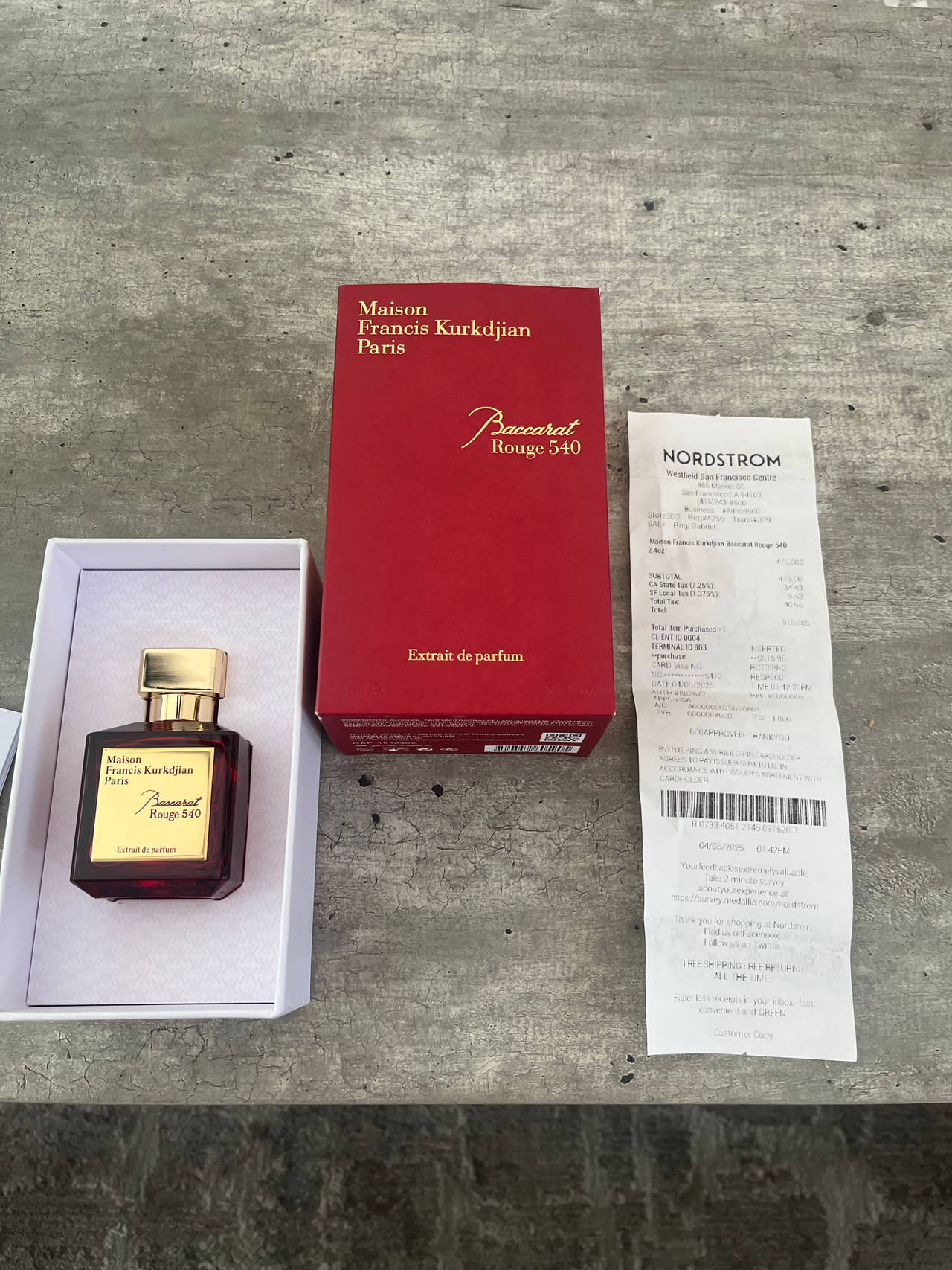 Maison Francis Kurkdjian Baccarat Rouge 540 Extrait de Parfum