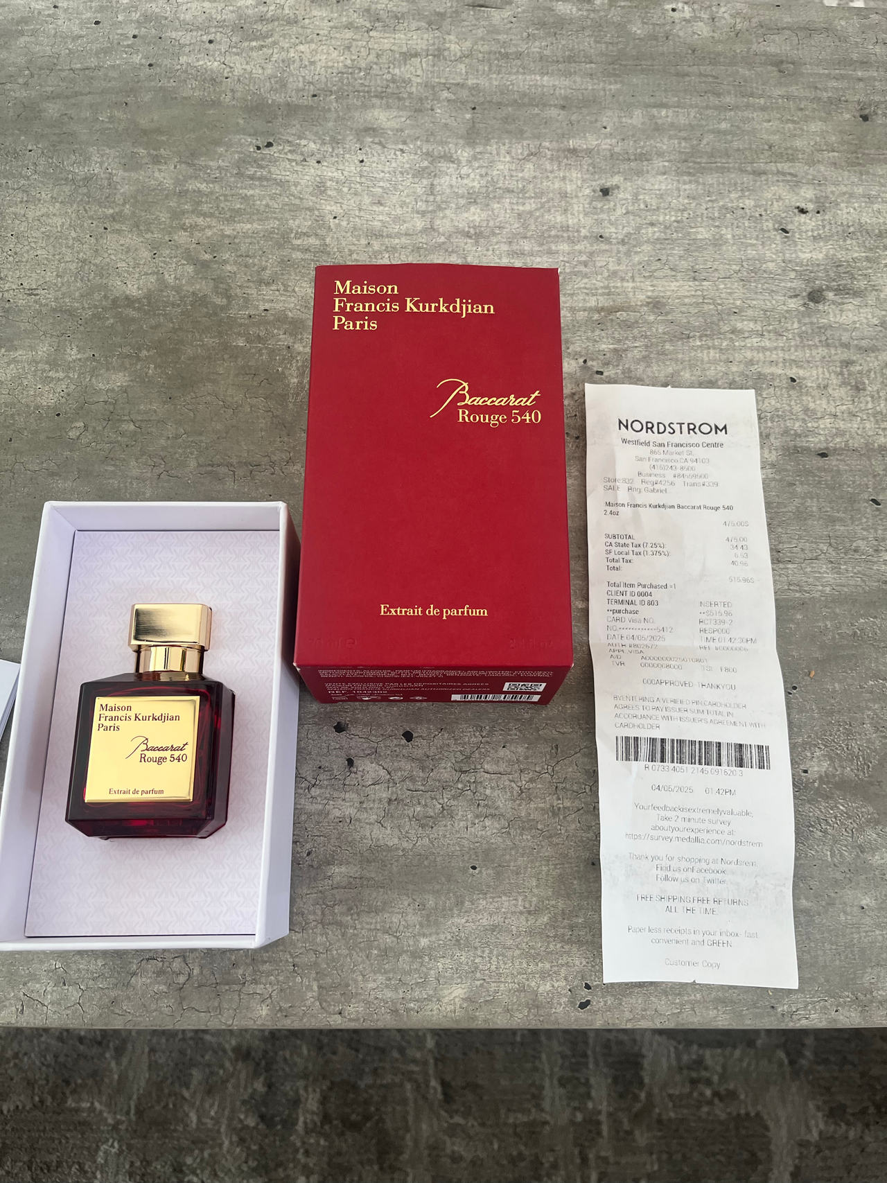 Maison Francis Kurkdjian Baccarat Rouge 540 Extrait de Parfum