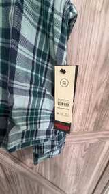 NWT No Boundaries Stranger Things WSQK Cropped Flannel Shirt XXL (20) - Image 4