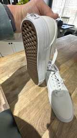 Vans Old Skool Canvas True White Mens Size 8 - Image 2