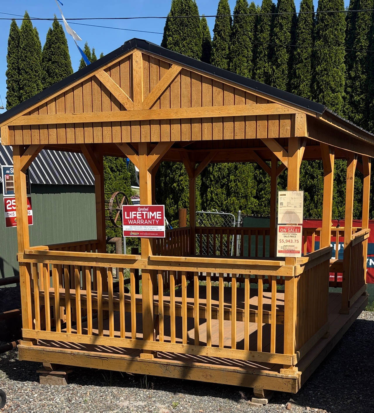 Old Hickory 10x16 Gazebo
