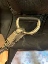 Latico NJUSA Black Leather Tote Travel Bag - Image 3