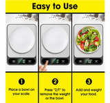 Mik-Nana Food Scale, 10kg/22lb Digital Kitchen Scale Weight Grams and Ounces - Image 6
