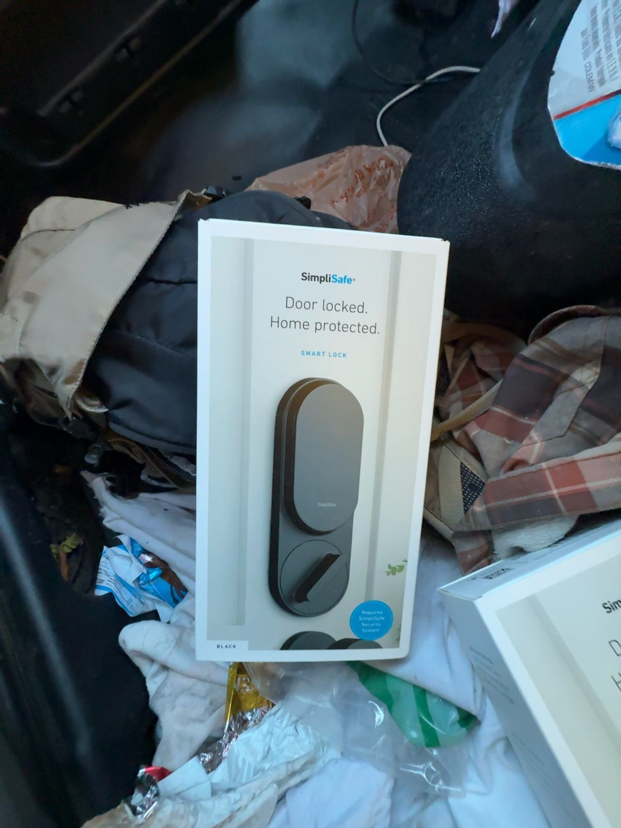 SimpliSafe Smart Lock Black with PIN Pad