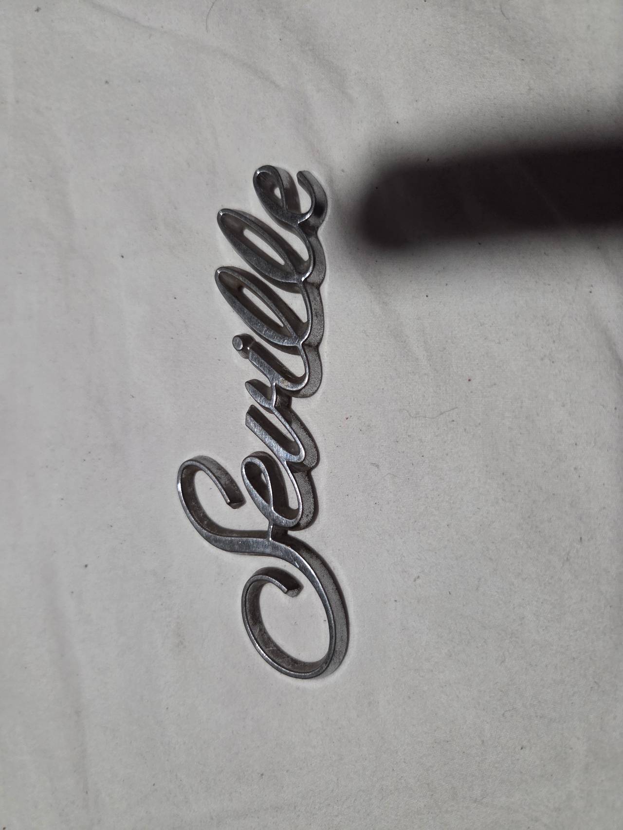 Cadillac Seville Script Trunk Emblem