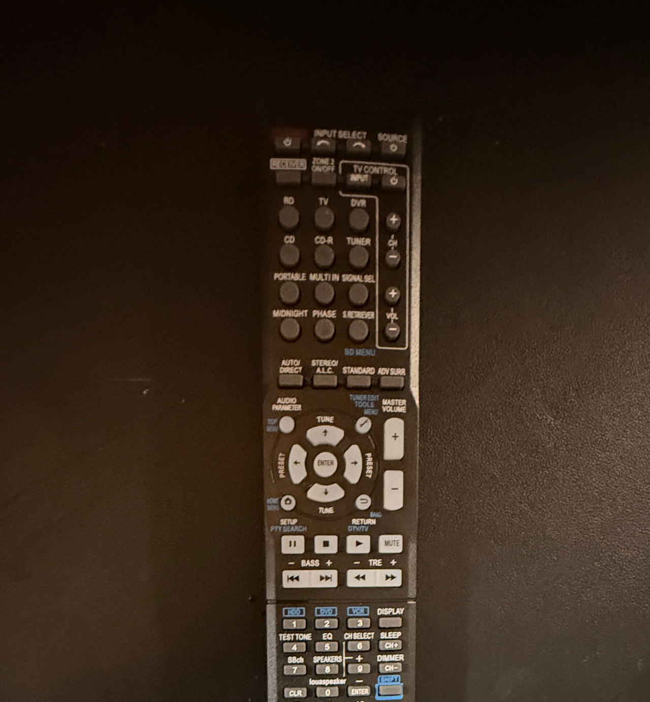 Pioneer AXD7534 Remote Control