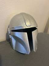 Star Wars Mandalorian Helmet Silver - Image 1