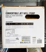 Ace 1 HP Cast Iron Convertible Jet Well Pump - Image 2