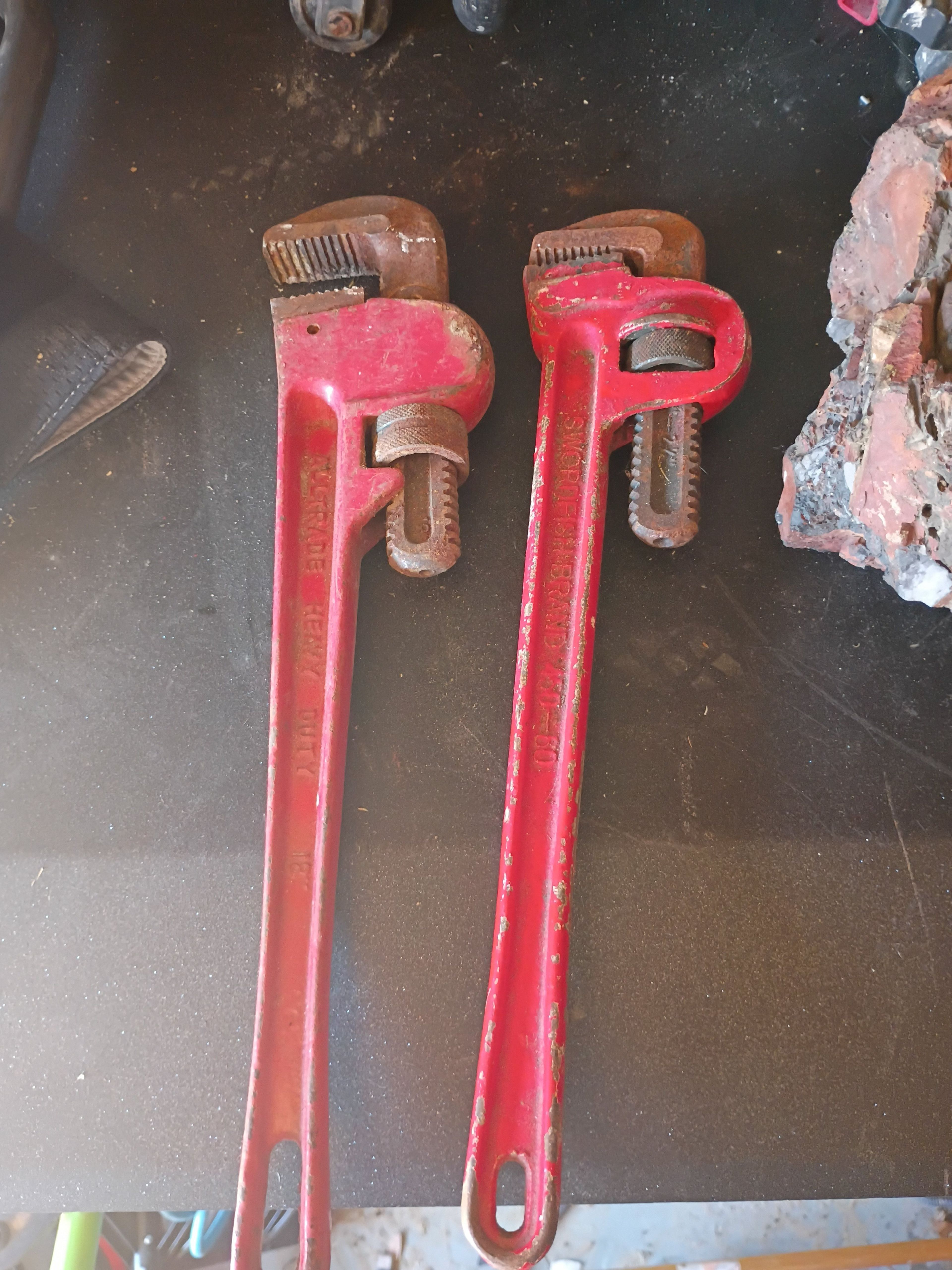 Alltrade 18" Heavy Duty Pipe Wrench