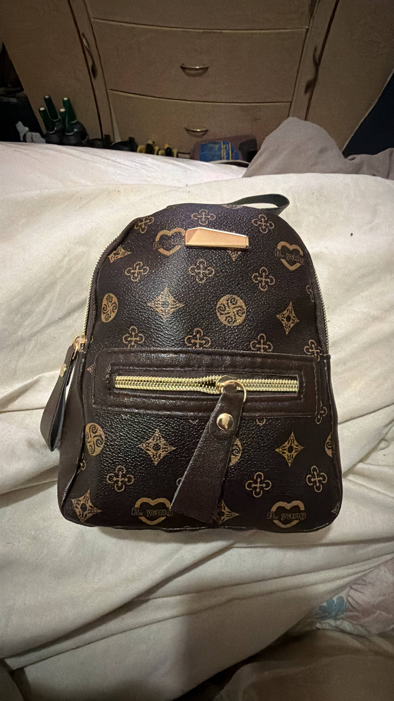 B. Yang Monogram Mini Backpack