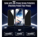 Designed for iPhone 15 Pro Max Case, Compatible with MagSafe, with Privacy Scree - Image 2