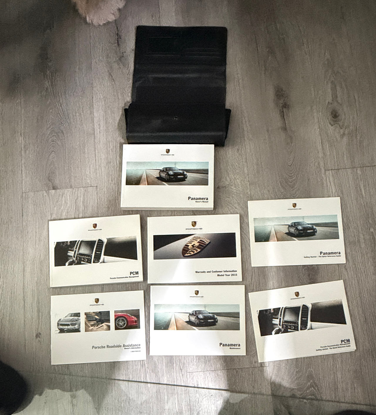 2015 Porsche Panamera Owner's Manual Set