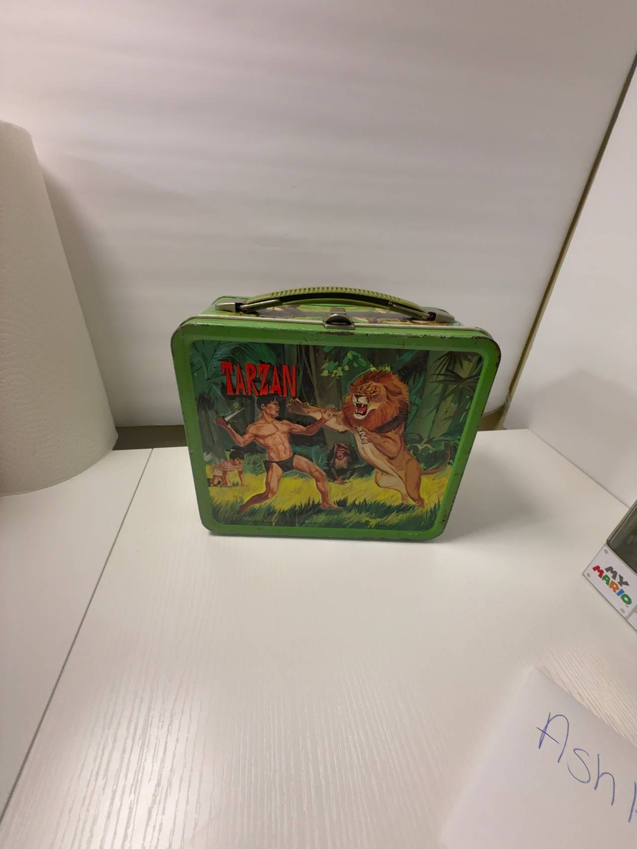 Vintage 1966 Tarzan Metal Lunchbox Aladdin Industries