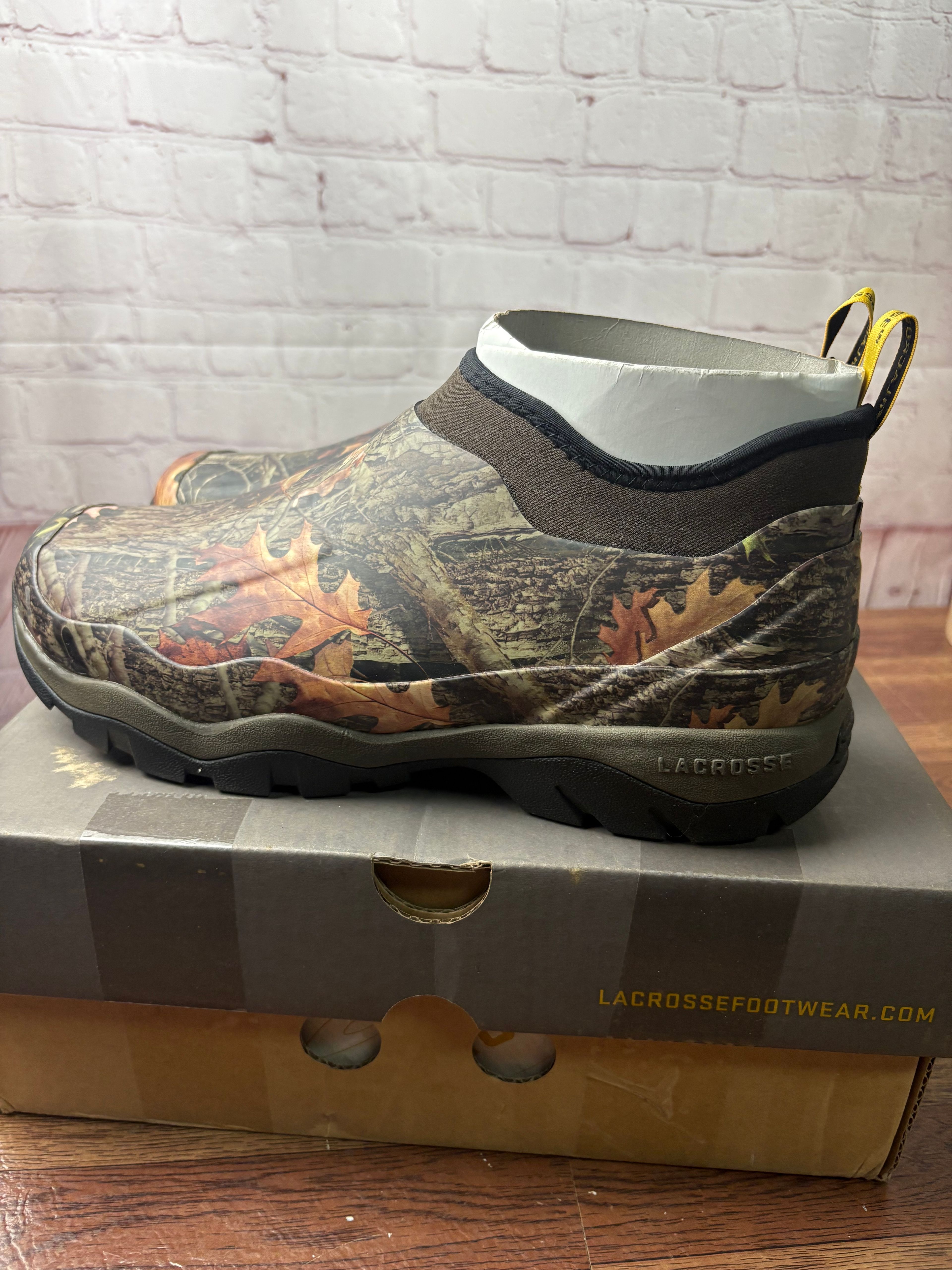 LaCrosse Alpha Muddy Mossy Oak Break-Up Country Ankle Boot size 11 - Image 7
