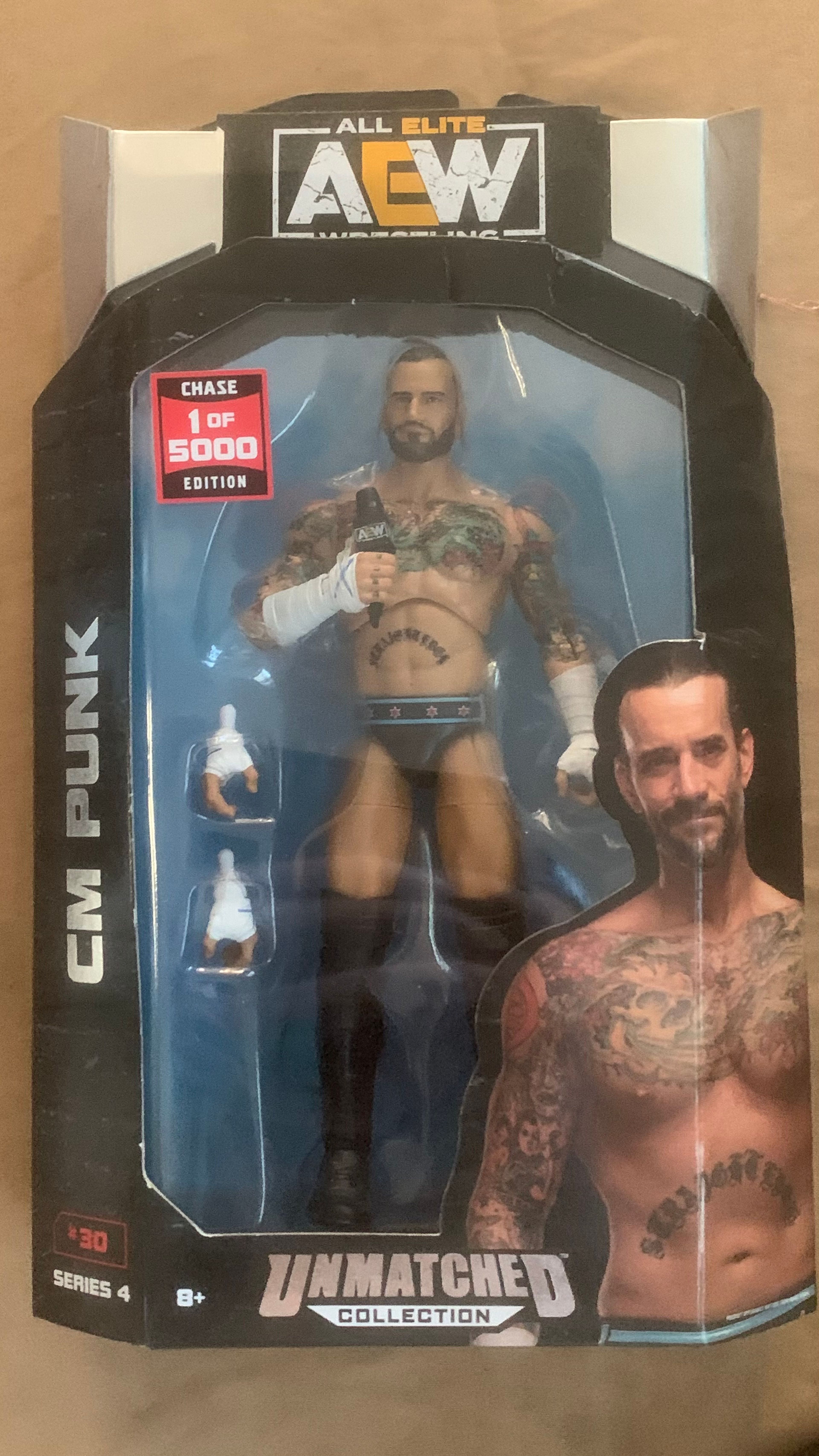 AEW Unmatched Collection CM Punk Action Figure