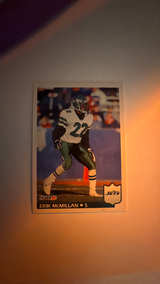 Fleer 1992 Erik McMillan NFL Football Card - Image 2