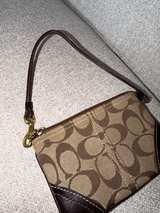 Coach Signature Canvas Wristlet - Image 3
