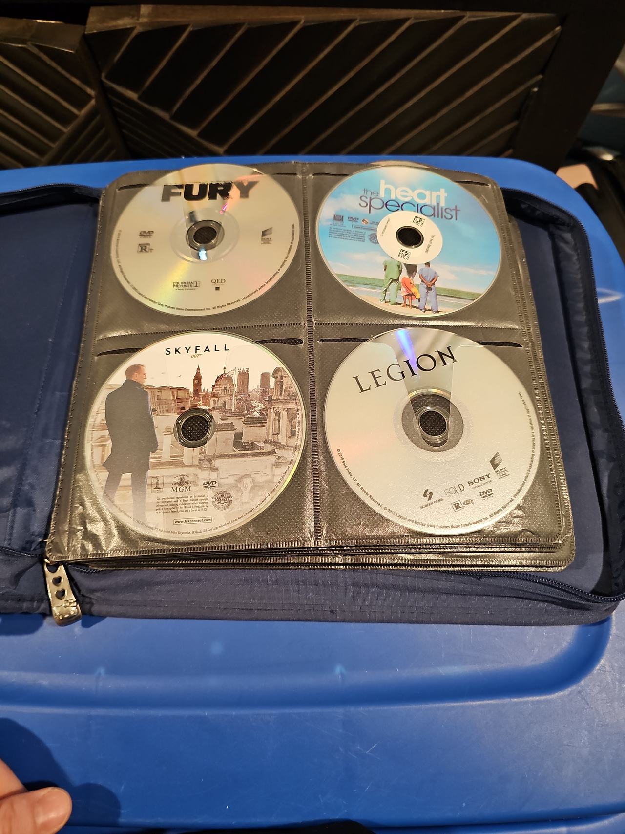Hello Kitty Media Binder Storage Case with DVDs/Blu-rays