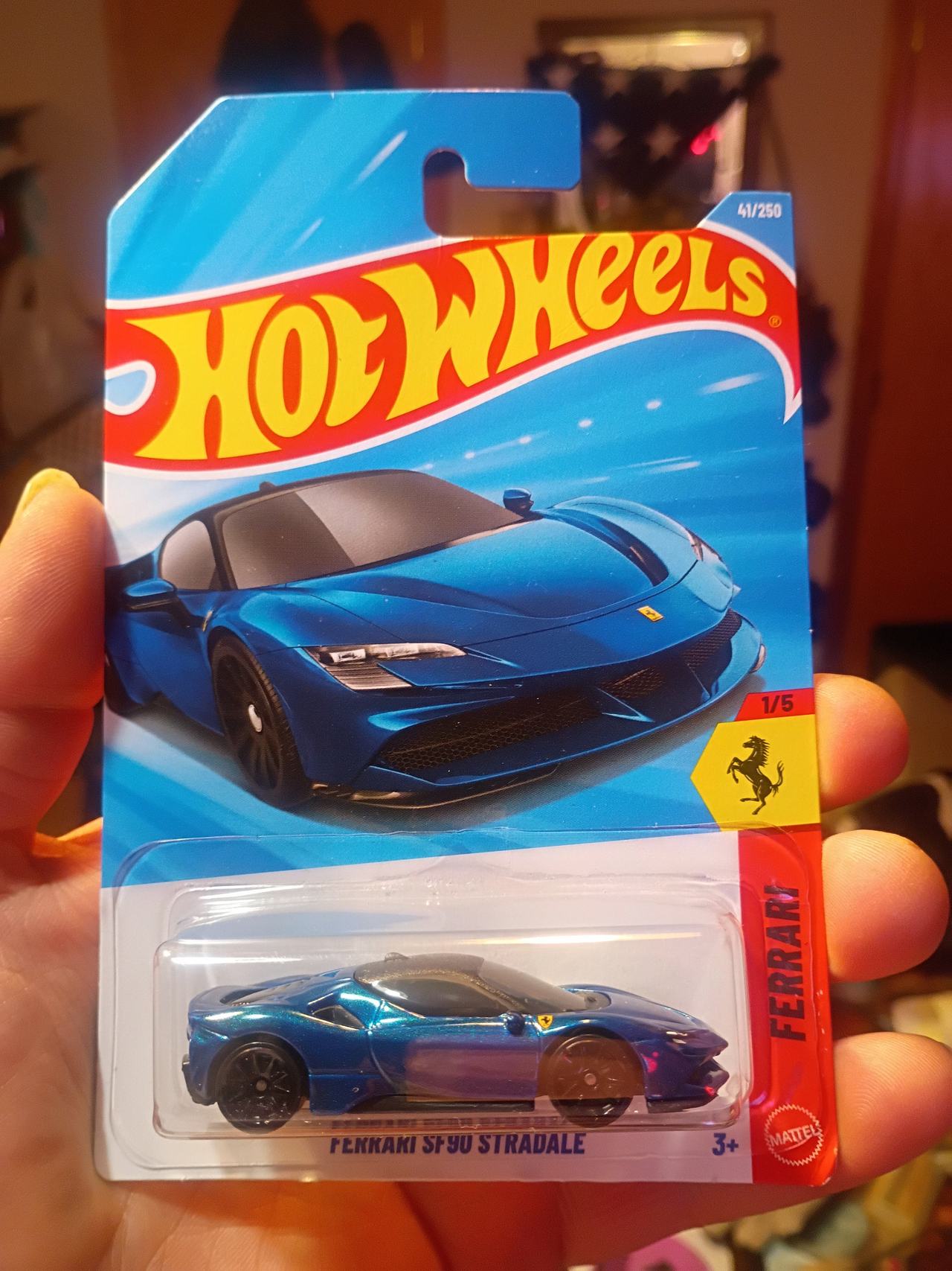 Hot Wheels Ferrari SF90 Stradale (Blue)