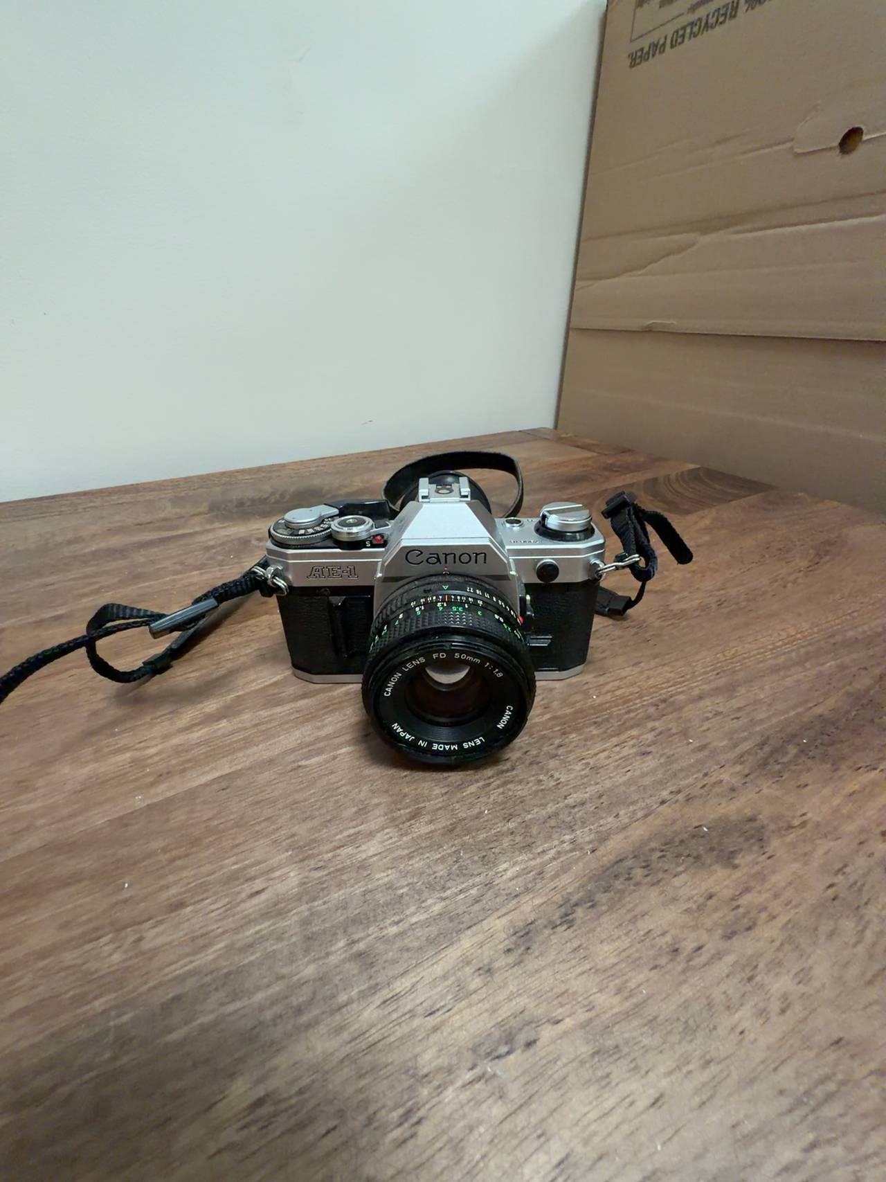 Canon AE-1 Program Silver 35mm Film Camera