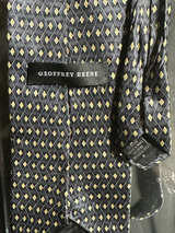 Geoffrey Beene Geometric Silk Tie - Image 2