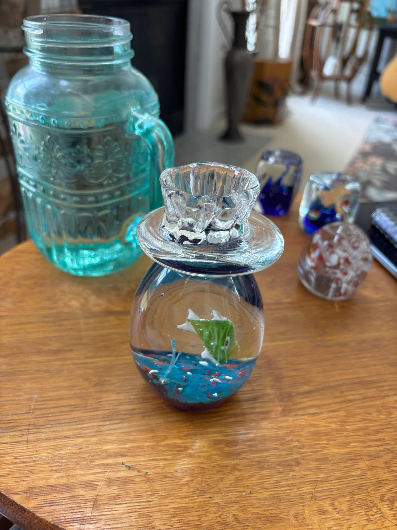Glass Paperweight