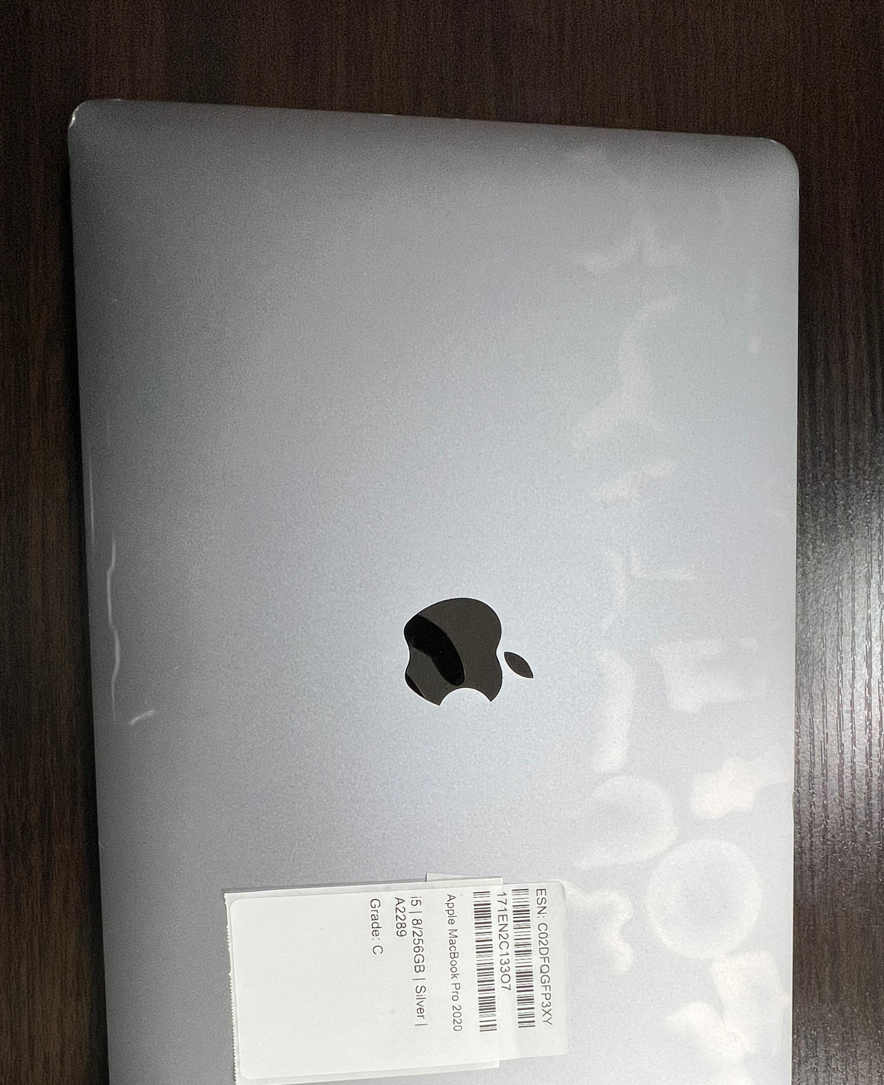 Apple MacBook Pro 2020 13-inch i5 8GB 256GB Silver