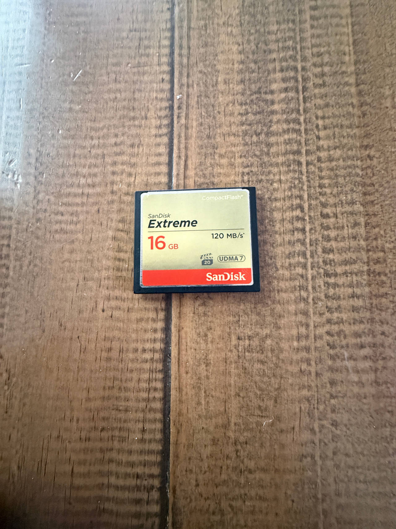 SanDisk Extreme CompactFlash Card