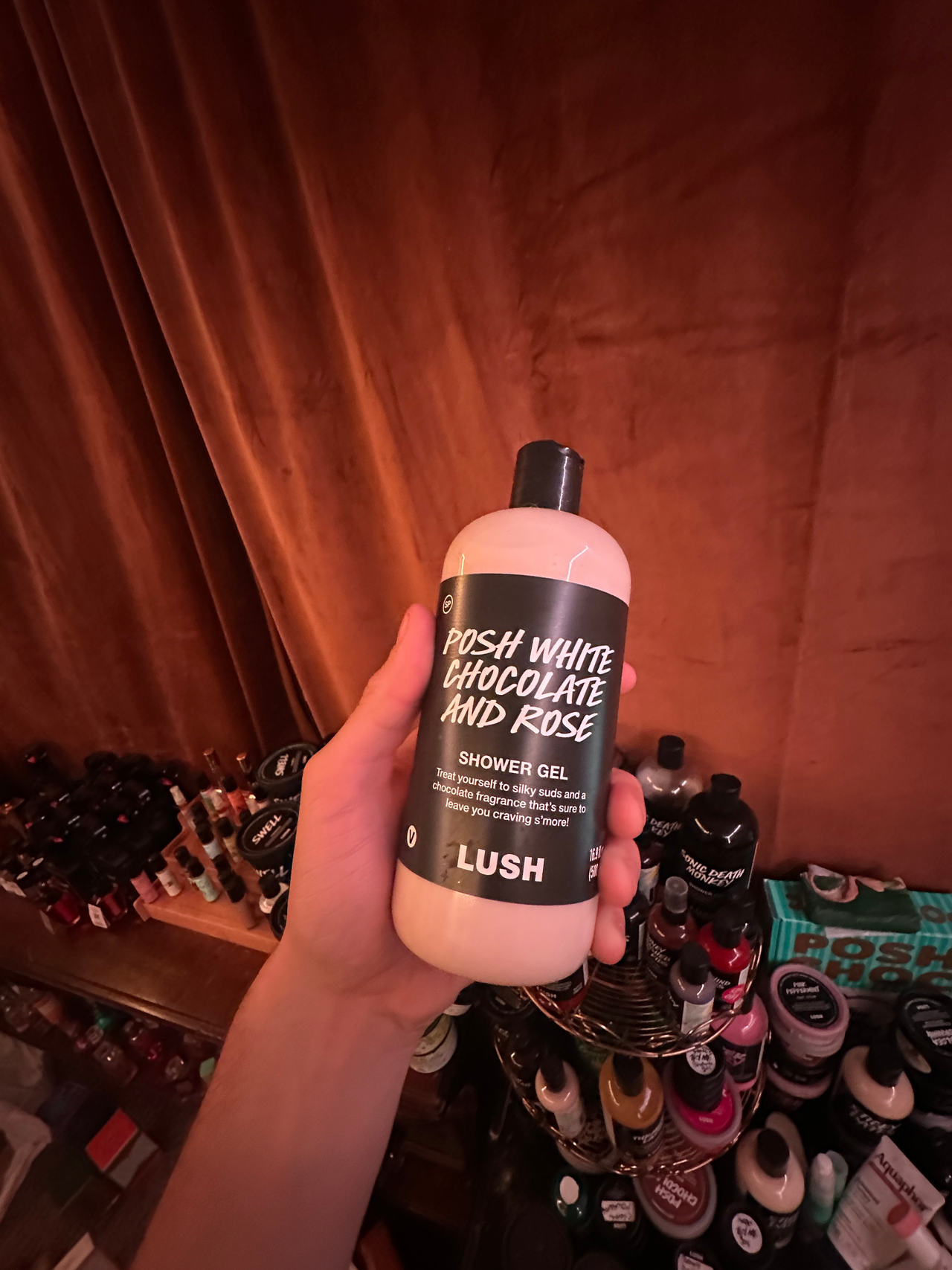 Lush Posh White Chocolate and Rose Shower Gel